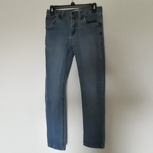 Boys Levi Performance 511 Slim Blue Jeans - Picture 1 of 7